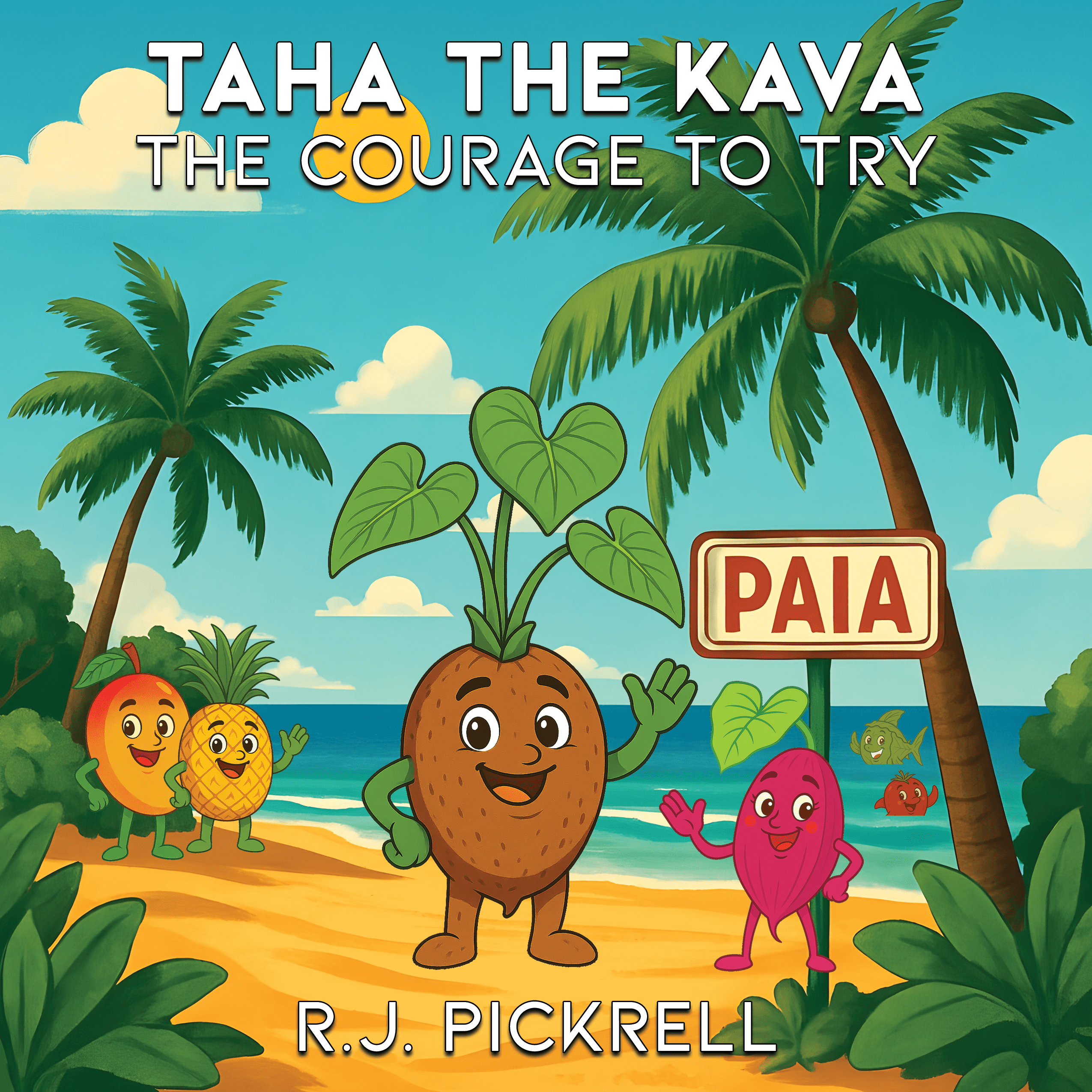 Cover of Taha the Kava, a Hawaiian children’s book about friendship and belonging